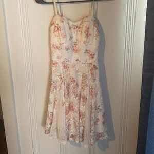 Floral short dress